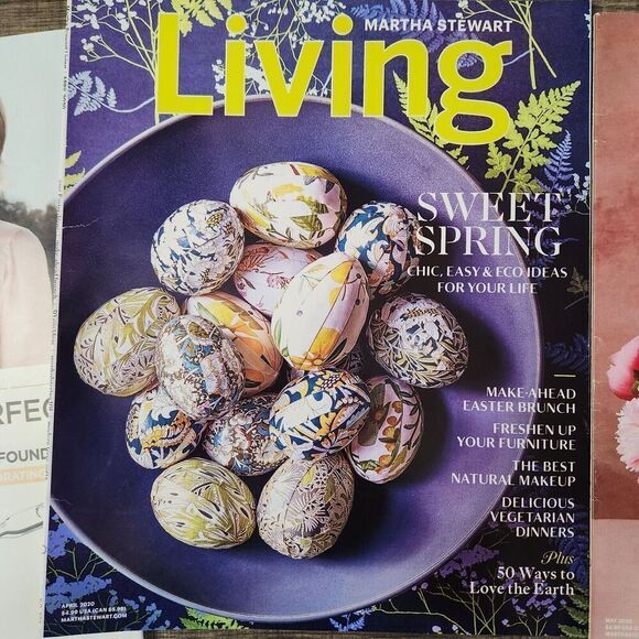 Martha Stewart Living Magazine Lot March, April, May 2020 Back Issues - Picture 4 of 11